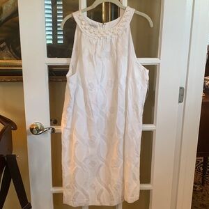 Brand: Maggy London Dress. Size: 16.  Color: white